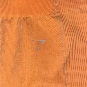 NEON orange GymShark leggings